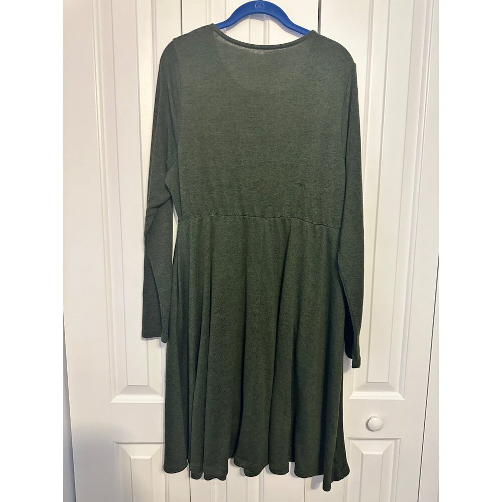 Torrid Super Soft long sleeved dress 1X - Picture 6 of 6